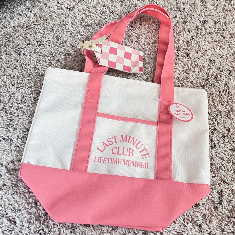 Target Bullseye Mini Tote Pink 🎀